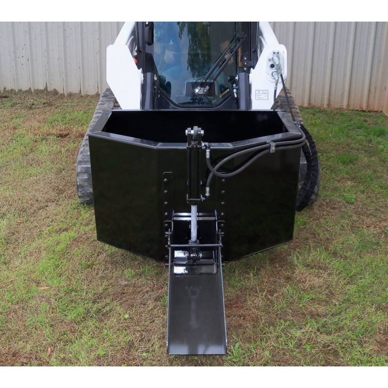 Loflin Fabrication Skid Steer Hydraulic Concrete Bucket