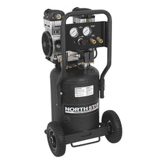 NorthStar Electric Air Compressor | 1.5 HP | 8-Gal. Vert Tank | 4 CFM | 90 PSI
