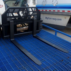 Blue Diamond 5,000 lbs Heavy Duty Skid Steer Pallet Fork