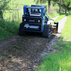 Blue Diamond Skid Steer Power Rake Extreme Duty