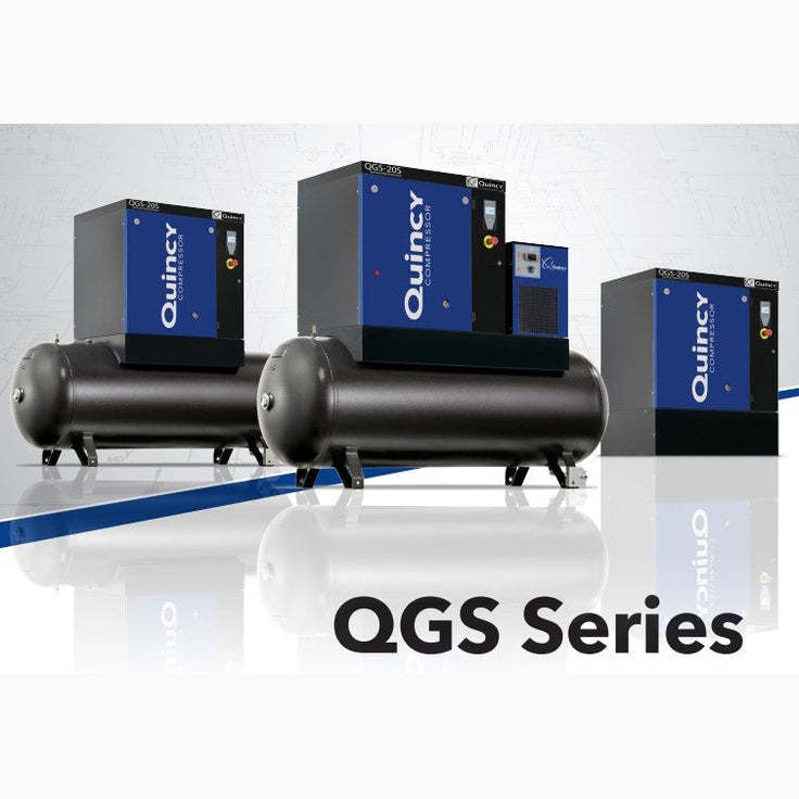 Quincy QGS-50c 50-HP Screw Compressor (230/460 Volt 3-Phase)
