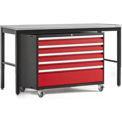 NewAge Pro 3.0 Series 42" Tool Cabinet And 84" Workbench With Worktop