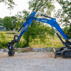 Blue Diamond Skid Steer Rock & Concrete Grinder