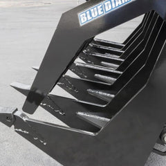 Blue Diamond Severe Duty Skid Steer Root Rake Grapple