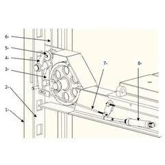 Katool KT-4H150 Heavy Duty 4-Post Alignment Lift 15,000lbs (Rolling Jack Included)