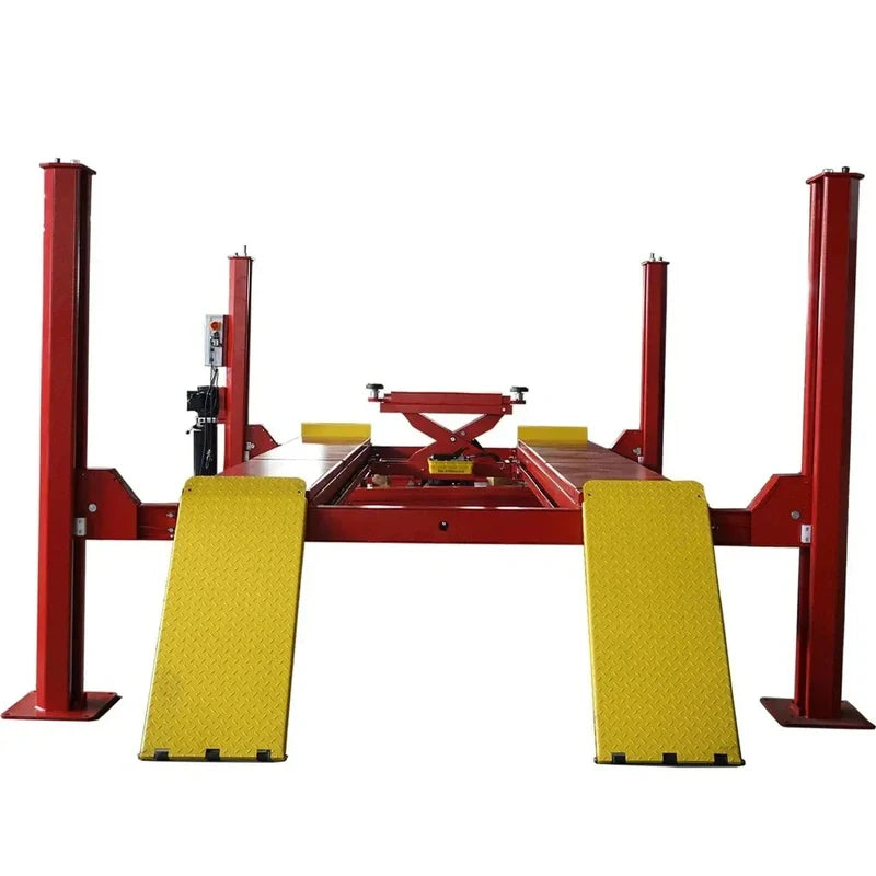 Katool KT-4H150 Heavy Duty 4-Post Alignment Lift 15,000lbs (Rolling Jack Included)