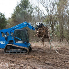 Blue Diamond Severe Duty Skid Steer Root Rake Grapple