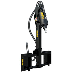 Digga 4DDS High Flow Auger Package with Mount for Skid Steer and Excavators