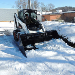 Blue Diamond Mini Skid Steer Snow Pusher