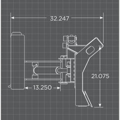 Loflin Fabrication 6-Way Skid Steer Dozer Blade