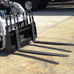 Blue Diamond 48" Walkthrough Skid Steer Pallet Fork