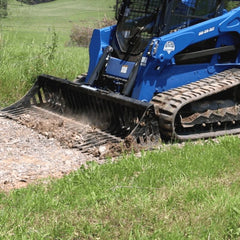 Blue Diamond Extreme Duty Skid Steer Rock Bucket