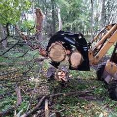 Blue Diamond Severe Duty Skid Steer Root Grapple