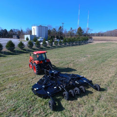 Blue Diamond Rotary Cutter Skid Steer 15 Ft Flex Wing