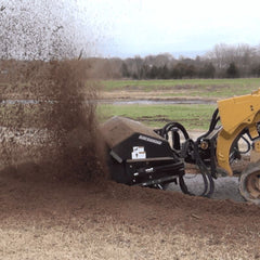 Blue Diamond Skid Steer Angle Broom Severe Duty