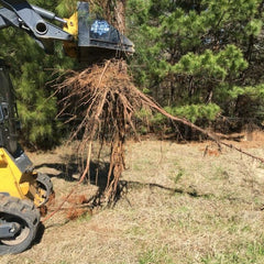 Blue Diamond Skid Steer Tree Puller Attachment