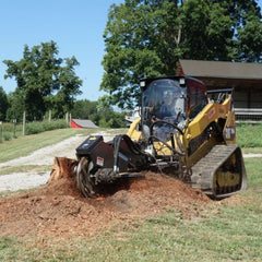 Blue Diamond Stump Grinder for a Skid Steer With Swing Arm