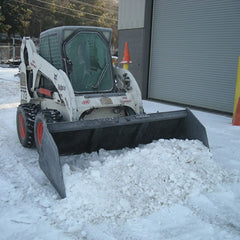 Blue Diamond Mulch and Snow Bucket Skid Steer Heavy Duty