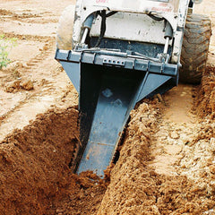 Blue Diamond Stump Bucket for Skid Steer