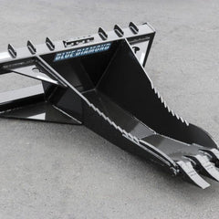 Blue Diamond Stump Bucket for Skid Steer