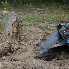 Blue Diamond Stump Bucket for Skid Steer