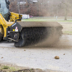 Blue Diamond Skid Steer Angle Broom Severe Duty