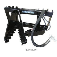 Blue Diamond Skid Steer Tree Puller Attachment