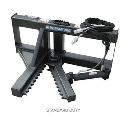 Blue Diamond Skid Steer Tree Puller Attachment