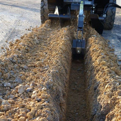 Blue Diamond Skid Steer Trencher Attachment